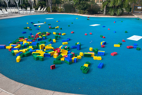 Cushioned Safety Surfacing, Play Area, Building Blocks
SunPlay
Sundek
