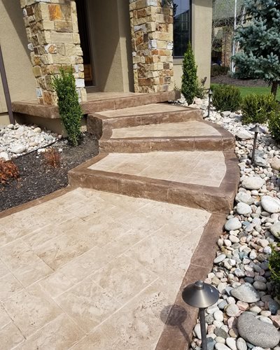 Sunstamp Integral Color And H2o Stains
Walkways & Stairs 
Sundek
